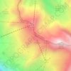 Mapa topográfico Col de la Chambre, altitud, relieve