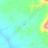 Mapa topográfico Areal, altitud, relieve