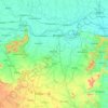 Mapa topográfico Bhagalpur, altitud, relieve