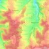 Mapa topográfico Staudach, altitud, relieve