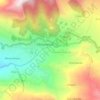Mapa topográfico Vinobamba, altitud, relieve
