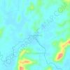 Mapa topográfico Sungai Payang, altitud, relieve