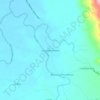 Mapa topográfico Las Juntas Nuevas, altitud, relieve