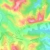 Mapa topográfico Ilhe, altitud, relieve