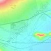 Mapa topográfico Tappeh Sorkheh, altitud, relieve