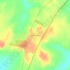 Mapa topográfico Малая Пера, altitud, relieve