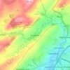 Mapa topográfico Roughlee, altitud, relieve