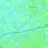 Mapa topográfico Hazelberg, altitud, relieve