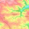 Mapa topográfico Riddlecombe, altitud, relieve