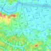 Mapa topográfico 신정동, altitud, relieve
