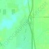 Mapa topográfico Plumas Lake, altitud, relieve
