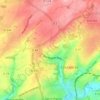 Mapa topográfico L'Écoulanderie, altitud, relieve