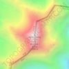Mapa topográfico Katoe Gyang | Kara Daadi | 聂吉岗桑 / 推岗日, altitud, relieve