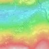 Mapa topográfico Scalotta, altitud, relieve
