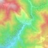Mapa topográfico Çıralı, altitud, relieve