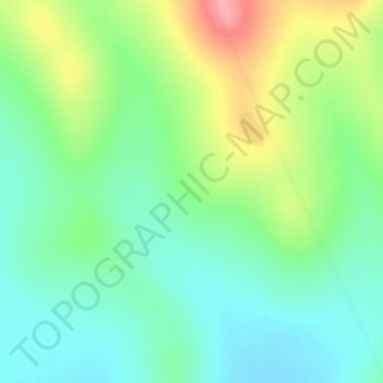 Mapa topográfico Arero Awraja, altitud, relieve