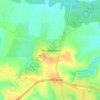 Mapa topográfico Velykosilky, altitud, relieve