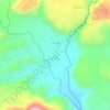 Mapa topográfico Mount Barambang, altitud, relieve