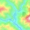 Mapa topográfico Burtibāng, altitud, relieve