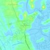 Mapa topográfico Perumpadappu, altitud, relieve