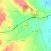Mapa topográfico Ben Dris, altitud, relieve