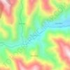 Mapa topográfico Mallapampa, altitud, relieve