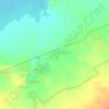 Mapa topográfico Hathnur, altitud, relieve