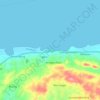 Mapa topográfico Klampis, altitud, relieve