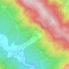 Mapa topográfico Dukan, altitud, relieve