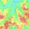Mapa topográfico Eglhof, altitud, relieve