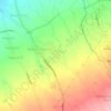 Mapa topográfico Buna Lejos, altitud, relieve