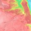 Mapa topográfico L'Essart Clément, altitud, relieve