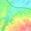 Mapa topográfico Реброво, altitud, relieve