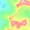 Mapa topográfico Hasurwadi, altitud, relieve