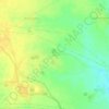 Mapa topográfico Tulsi, altitud, relieve