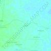Mapa topográfico Indupur, altitud, relieve