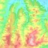 Mapa topográfico Gerbe, altitud, relieve