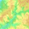 Mapa topográfico Grand Meix, altitud, relieve