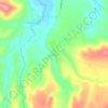 Mapa topográfico Çukuryayla, altitud, relieve