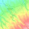 Mapa topográfico Castaños Cerca, altitud, relieve