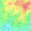 Mapa topográfico Le Bas-Plessix, altitud, relieve
