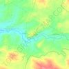 Mapa topográfico les Ventoses, altitud, relieve