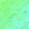Mapa topográfico Kannampalayam, altitud, relieve