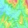 Mapa topográfico Untermühlbach, altitud, relieve