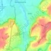 Mapa topográfico Walton, altitud, relieve
