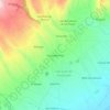 Mapa topográfico Pastocalle Viejo, altitud, relieve