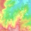 Mapa topográfico Le Petit Arran, altitud, relieve