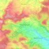 Mapa topográfico Römershausen, altitud, relieve