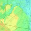 Mapa topográfico Pang, altitud, relieve