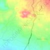 Mapa topográfico Ciparay, altitud, relieve